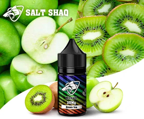 SALT SHAQ 彩鯊煙油 綠冰